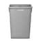 Alpine Industries 23 Gallon Gray Slim Trash Can ALP477-GRY      - alternate 4